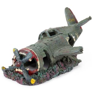 R185 ozdoba akwariowa samolot