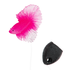 Ozdoba bojownik Happet 015D różowy 5 cm