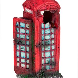 Ozdoba akwariowa Happet R004 budka tel. 8 cm