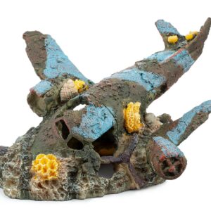 Ozdoba akwariowa Happet R046 samolot 19,5 cm