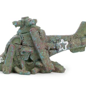 Ozdoba akwariowa Happet R049 helikopter wrak 6,5 cm