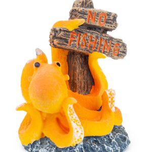 Ozdoba akwariowa Happet R059 ośmiornica 6,5 cm