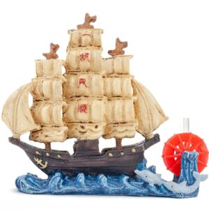 Ozdoba akwariowa Happet R093 okręt 16,5 cm