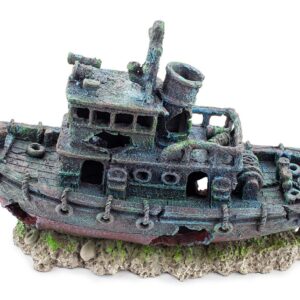 Ozdoba akwariowa Happet R098 statek wrak 30,5 cm