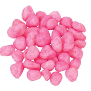 Żwirek do akwarium Happet różowy 1.5cm 0.5kg
