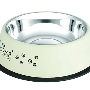 Miska Happet MM93 biała wzór pies 33,5cm/2.4l