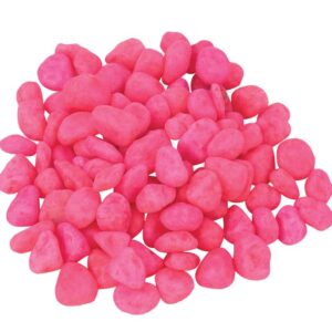 Żwirek do akwarium Happet fluor róż 0.7cm 0.5kg