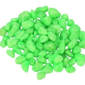 Żwirek do akwarium Happet fluor zielony 0.7cm 0.5kg