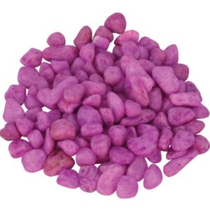 Żwirek do akwarium Happet fluor fiolet 0.7cm 0.5kg