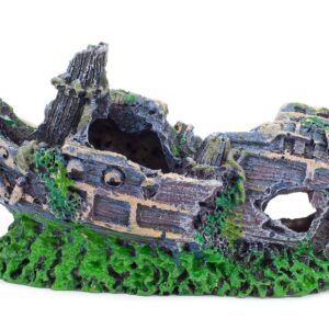 Ozdoba akwariowa Happet 409A okręt 10 cm