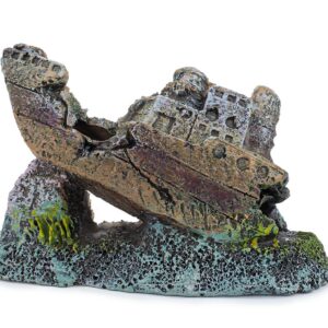 Ozdoba akwariowa Happet 409B okręt 9 cm